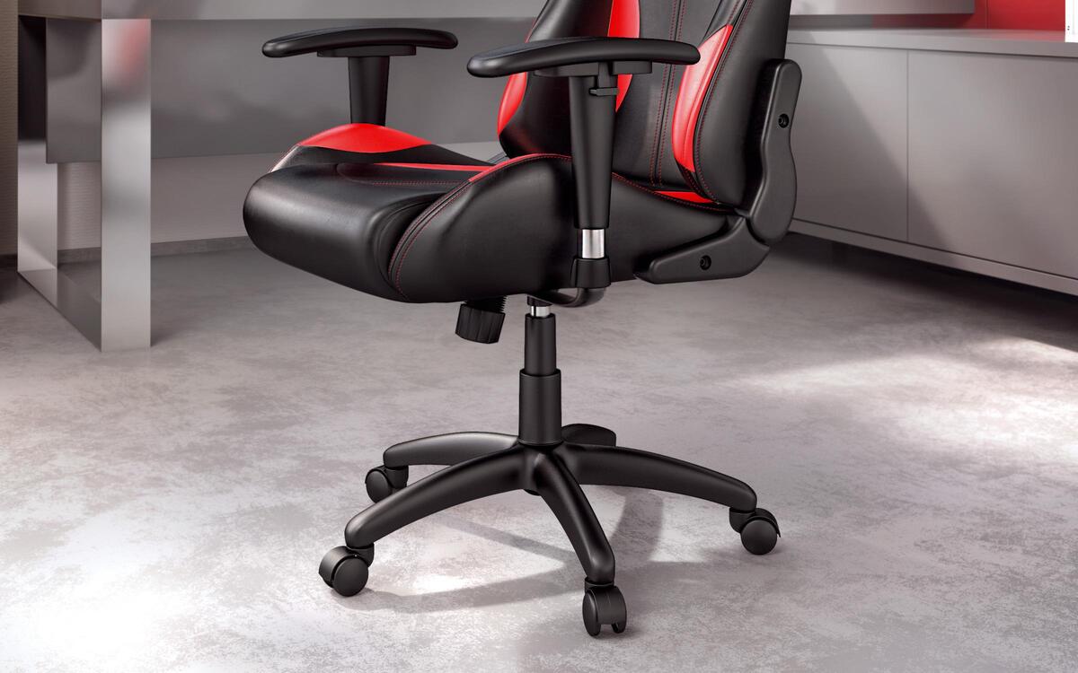 Office chair Jacob 6321 black + red