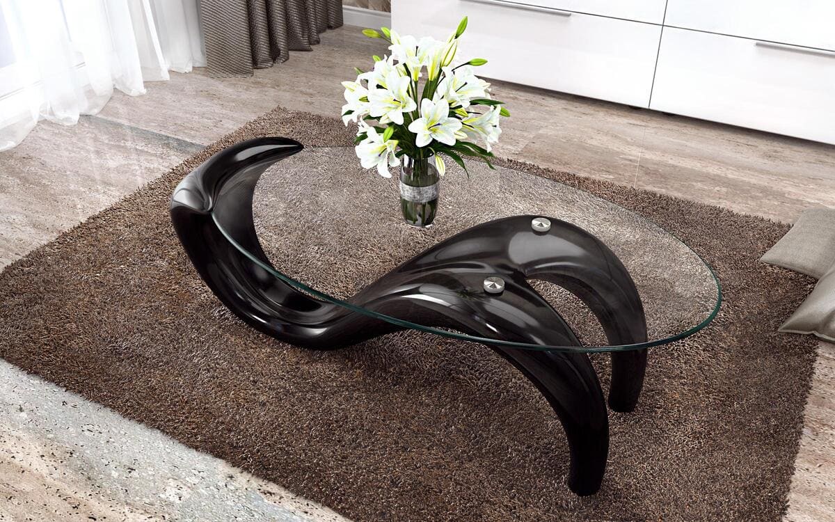 Coffee table Velvet 4843 black