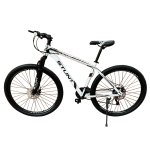29″ Disc Brake Mountain Hardtail Bike STUNT White Black STNT290-WHITE