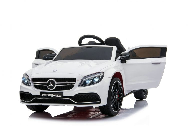 Kids Electric Car Mercedes-Benz C63 AMG 12V White