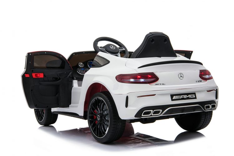 Kids Electric Car Mercedes-Benz C63 AMG 12V White