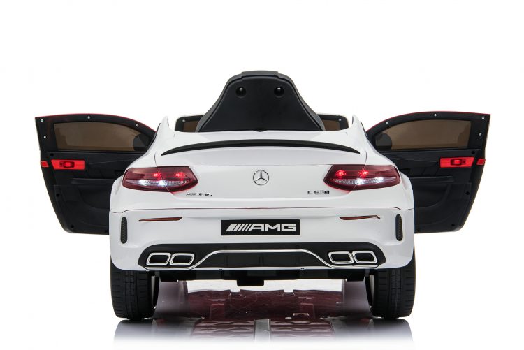 Kids Electric Car Mercedes-Benz C63 AMG 12V White