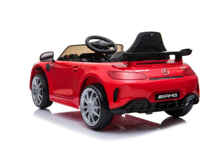 Kids Electric Car Licensed Mercedes-Benz GTR AMG Red 12V