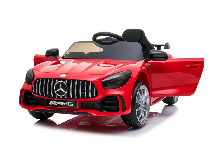 Kids Electric Car Licensed Mercedes-Benz GTR AMG Red 12V