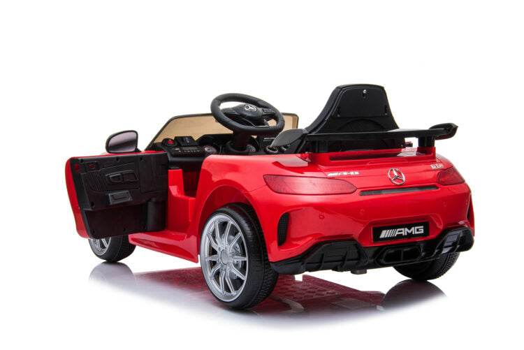 Kids Electric Car Licensed Mercedes-Benz GTR AMG Red 12V