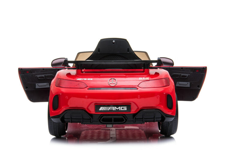 Kids Electric Car Licensed Mercedes-Benz GTR AMG Red 12V