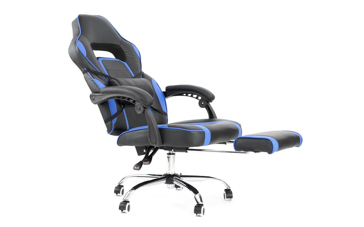 Office chair Barry 6321 black + blue