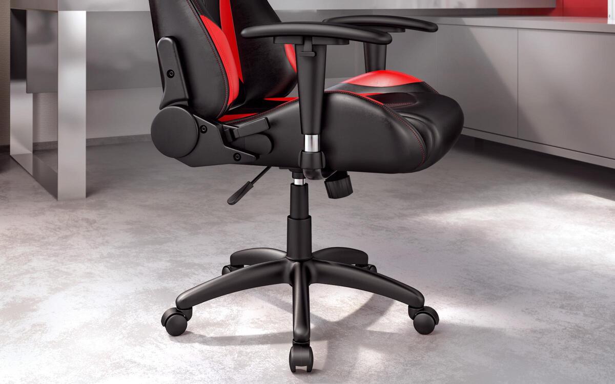 Office chair Jacob 6321 black + red