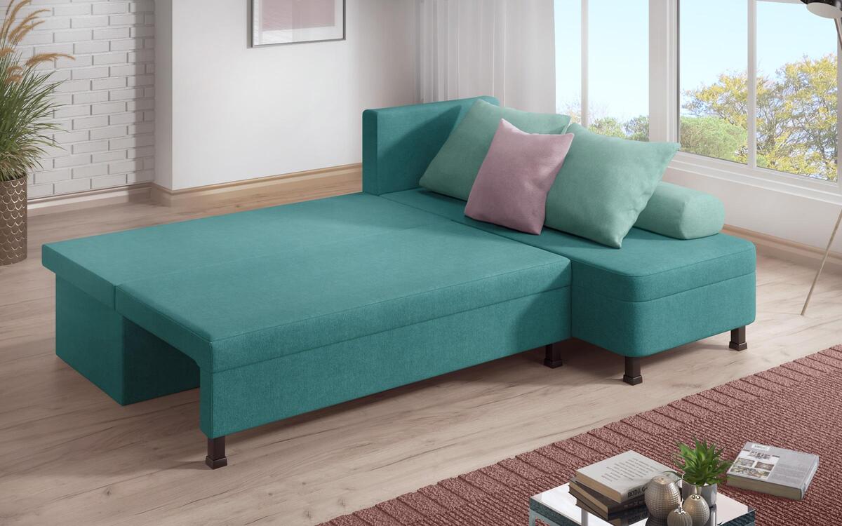 Corner sofa Daniel M 2420 turquoise