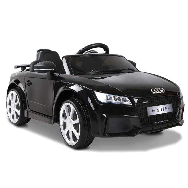 Kids Electric Car Licensed Audi TT RS 12V Black 801198-BL