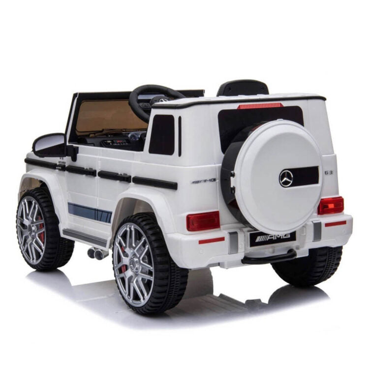 Kids Electric Car Mercedes-Benz G63 AMG 12V White