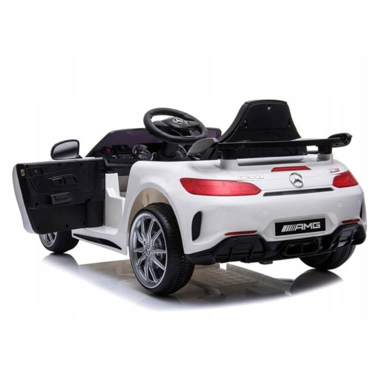 Kids Electric Car Mercedes-Benz GTR AMG 12V White