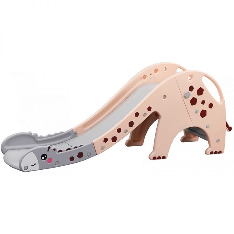 Plastic Slide Giraffe Pink CJL001-P
