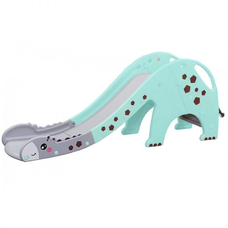 Turquoise Giraffe Plastic Slide CJL001-T