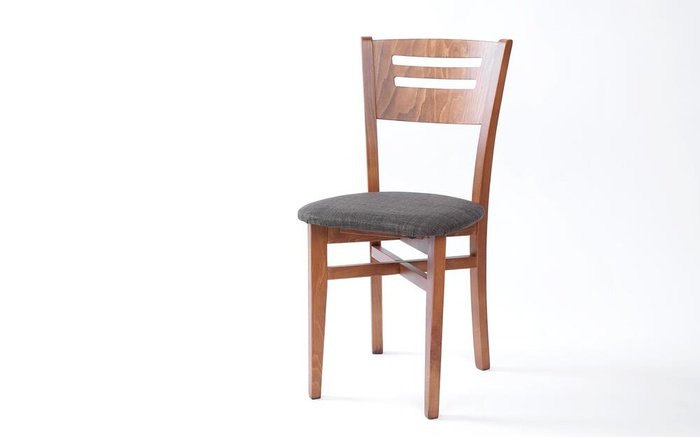 Chair Wayne 2551 cherry zafira with mocca seat