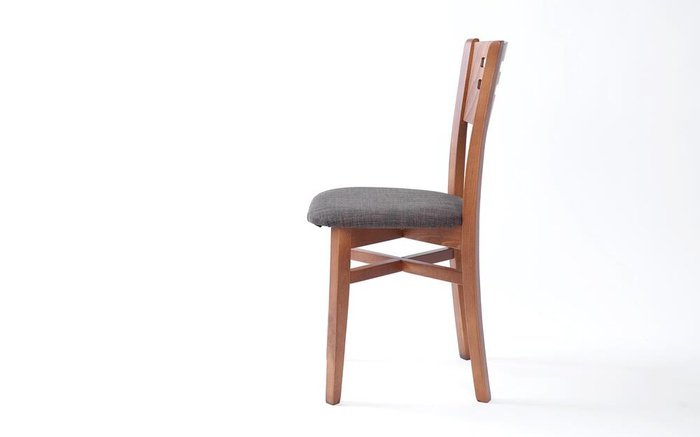 Chair Wayne 2551 cherry zafira with mocca seat