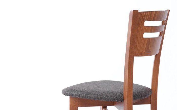 Chair Wayne 2551 cherry zafira with mocca seat