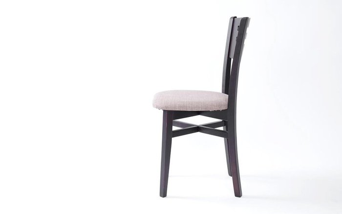 Wayne 2551 wenge chair with mocca seat