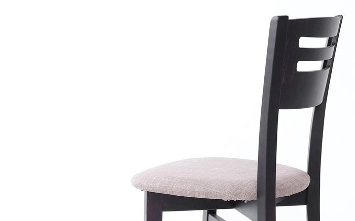 Wayne 2551 wenge chair with mocca seat