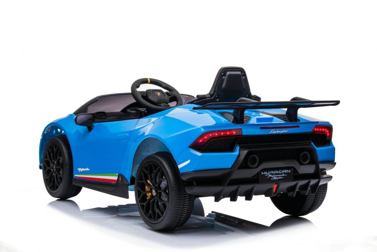 Kids Electric Car Lamborghini Huracan Licensed original with MP3 and remote control 12V Blue
