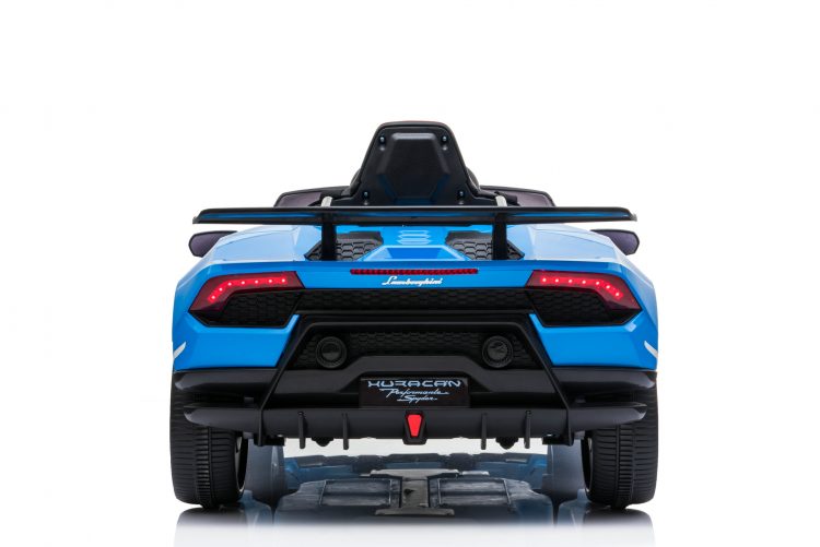 Kids Electric Car Lamborghini Huracan Licensed original with MP3 and remote control 12V Blue