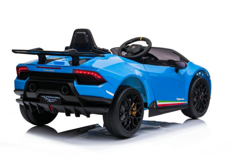 Kids Electric Car Lamborghini Huracan Licensed original with MP3 and remote control 12V Blue