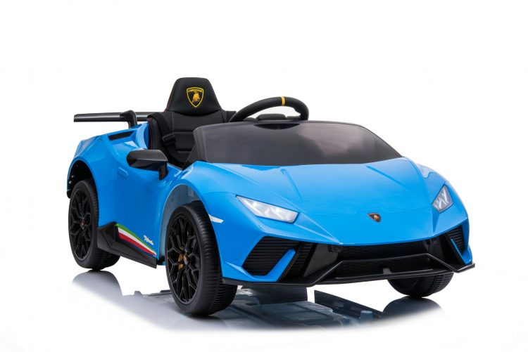Kids Electric Car Lamborghini Huracan Licensed original with MP3 and remote control 12V Blue