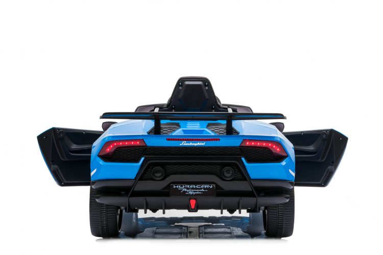 Kids Electric Car Lamborghini Huracan Licensed original with MP3 and remote control 12V Blue
