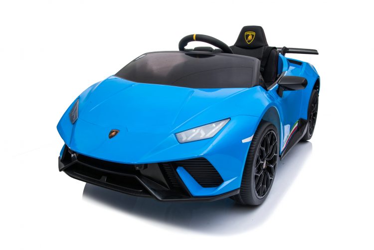 Kids Electric Car Lamborghini Huracan Licensed original with MP3 and remote control 12V Blue