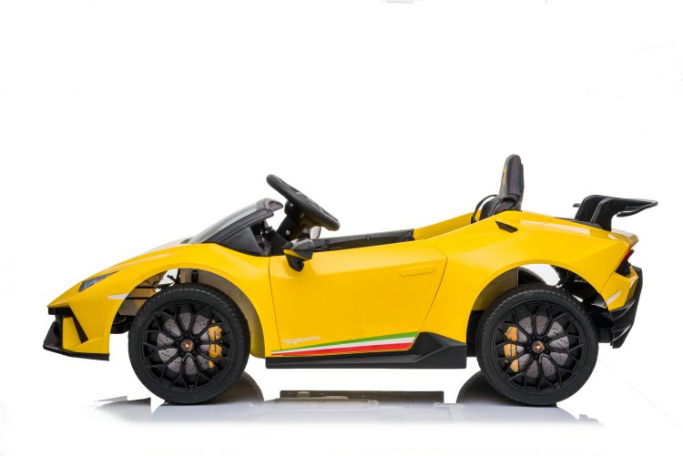 Kids Electric Car Lamborghini Huracan 12V Yellow