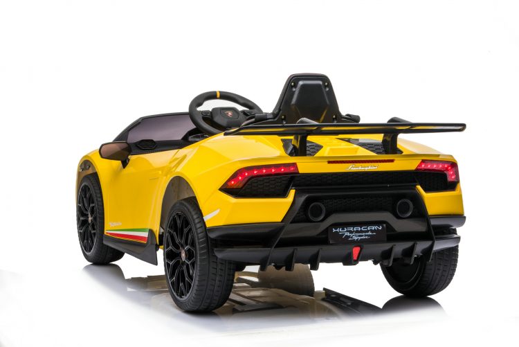 Kids Electric Car Lamborghini Huracan 12V Yellow