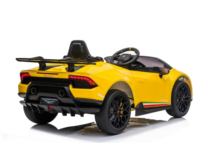 Kids Electric Car Lamborghini Huracan 12V Yellow