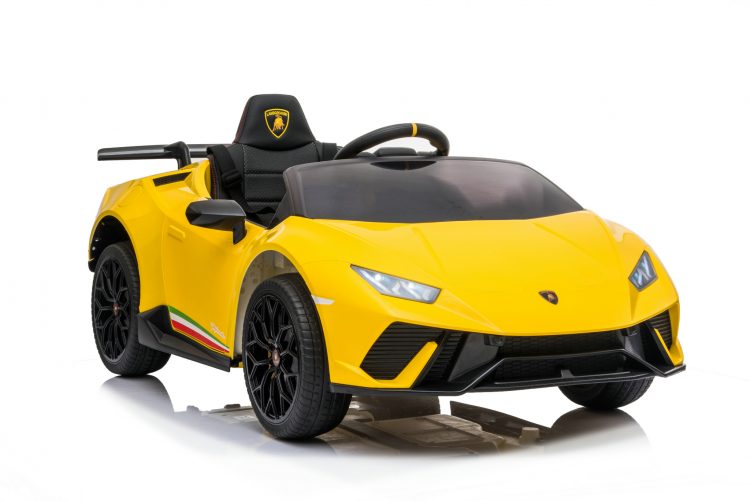 Kids Electric Car Lamborghini Huracan 12V Yellow