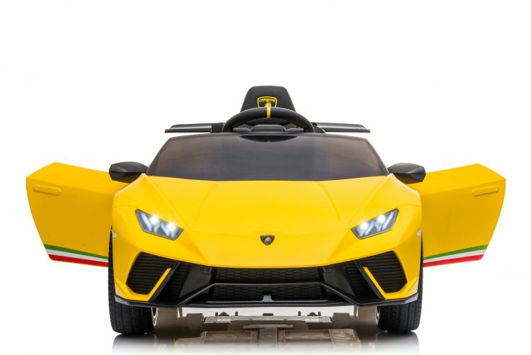 Kids Electric Car Lamborghini Huracan 12V Yellow