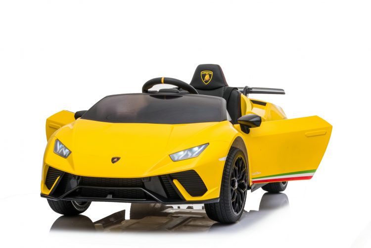 Kids Electric Car Lamborghini Huracan 12V Yellow