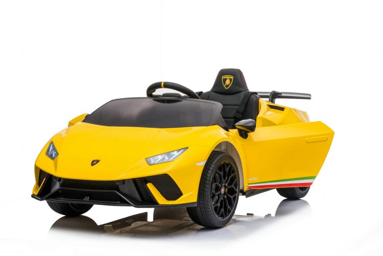 Kids Electric Car Lamborghini Huracan 12V Yellow