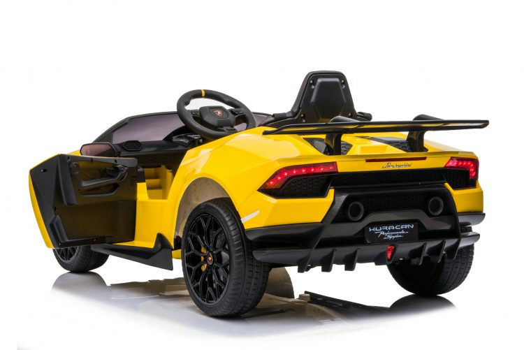 Kids Electric Car Lamborghini Huracan 12V Yellow