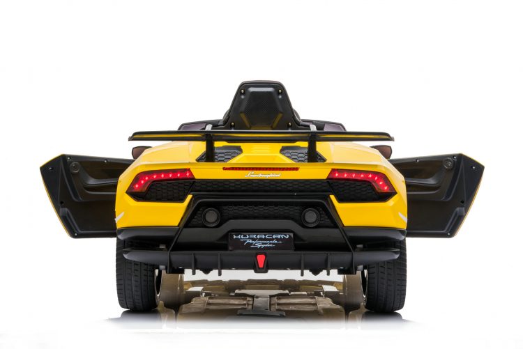 Kids Electric Car Lamborghini Huracan 12V Yellow