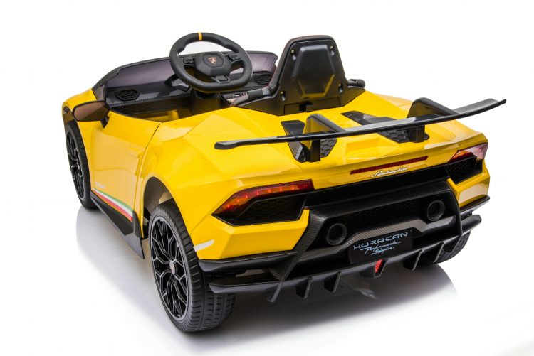 Kids Electric Car Lamborghini Huracan 12V Yellow