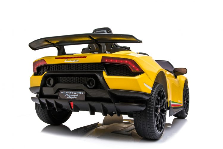 Kids Electric Car Lamborghini Huracan 12V Yellow