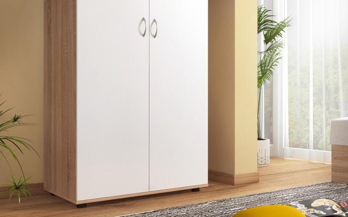 Wardrobe Antony 8760 sonoma oak + white