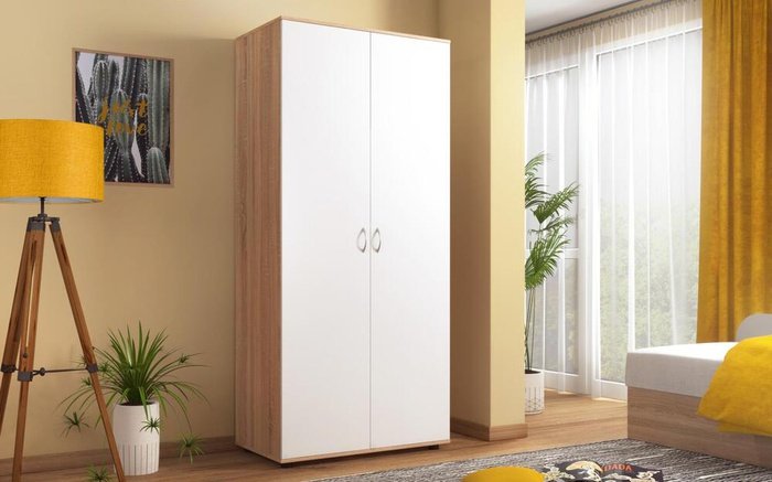 Wardrobe Antony 8760 sonoma oak + white