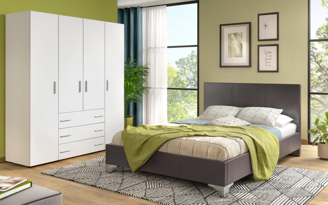 Wardrobe Isabella 5928 white matt