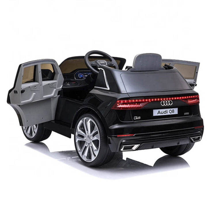 Kids Electric Car Licensed Audi Q8 Black 12V 1052066-BL