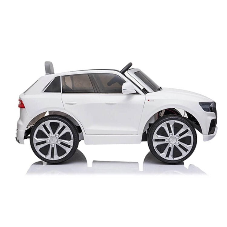 Kids Electric Car Licensed Audi Q8 White 12V