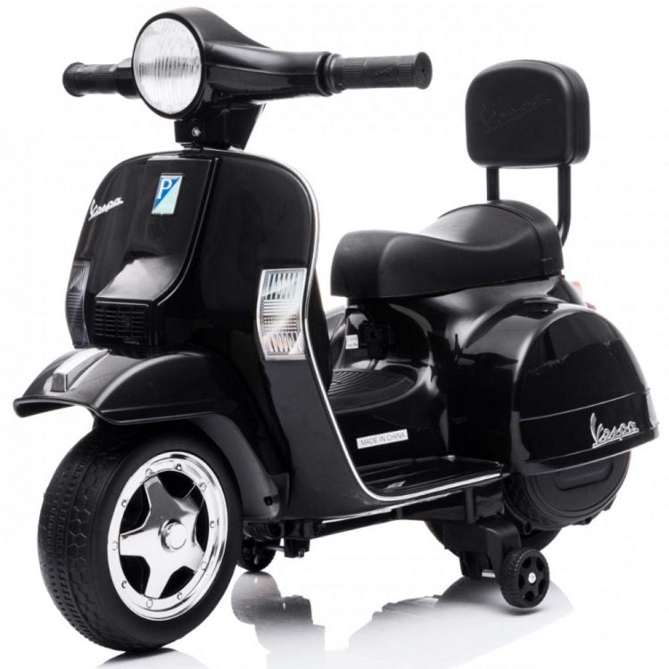 Kids Electric Vespa Licensed PX150 6V Black