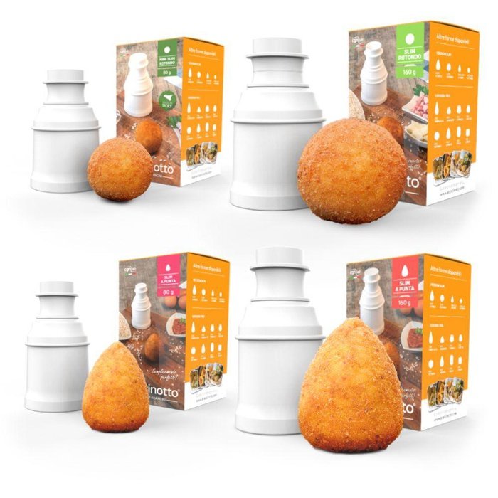 Professional mold for pointed arancini 160 g.