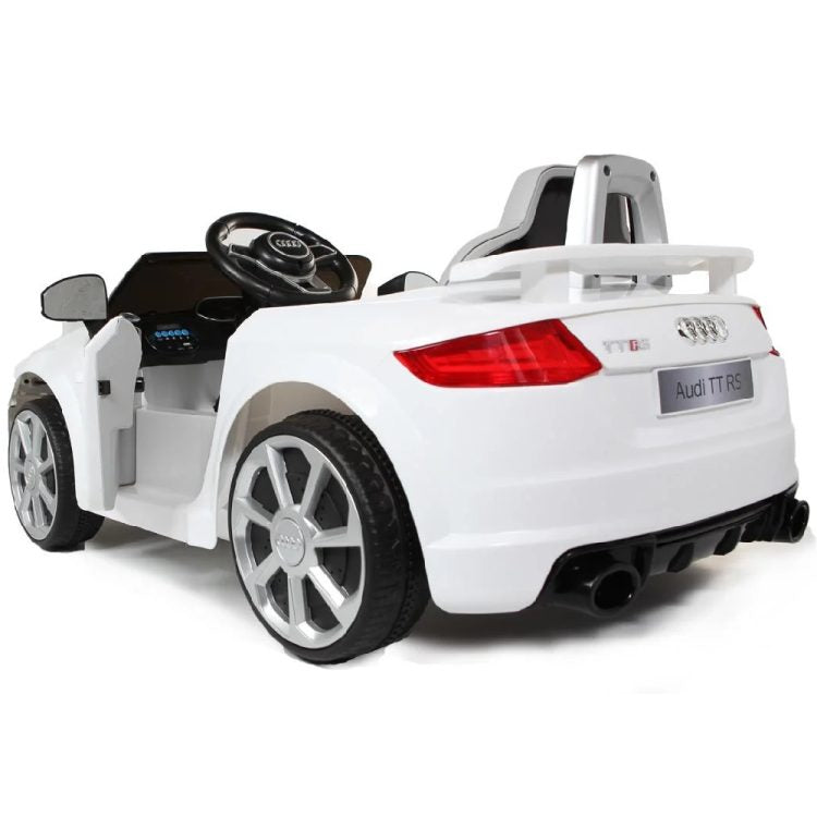 Kids Electric Car Licensed Audi TT RS 12V White 801198-W