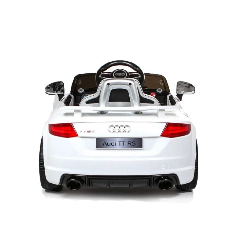 Kids Electric Car Licensed Audi TT RS 12V White 801198-W