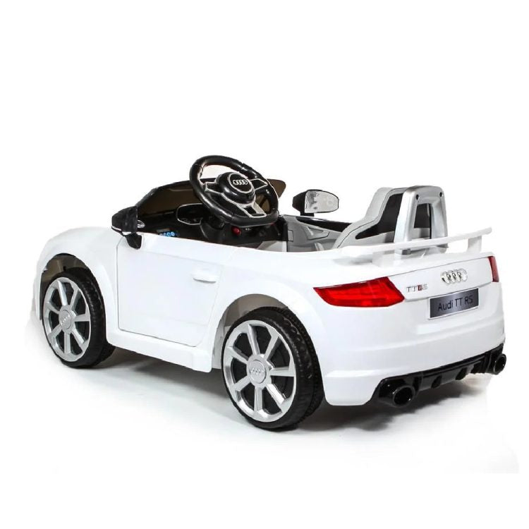 Kids Electric Car Licensed Audi TT RS 12V White 801198-W